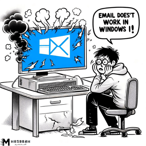 حل مشكلة عدم عمل البريد الإلكتروني في ويندوز 11